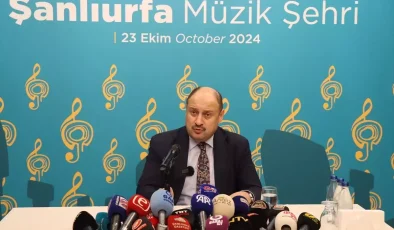 Şanlıurfa UNESCO Müzik Şehri Oluyor, Basın Toplantısında Deprem Hissedildi